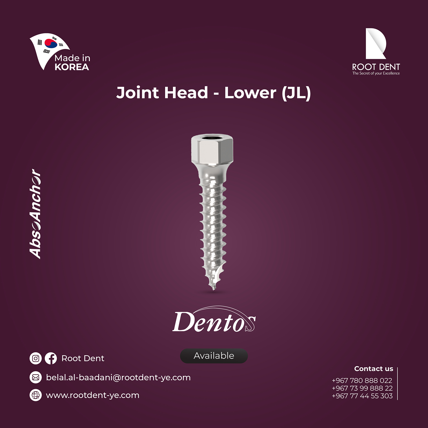 Root Dent New Adv Post made in Korea-22